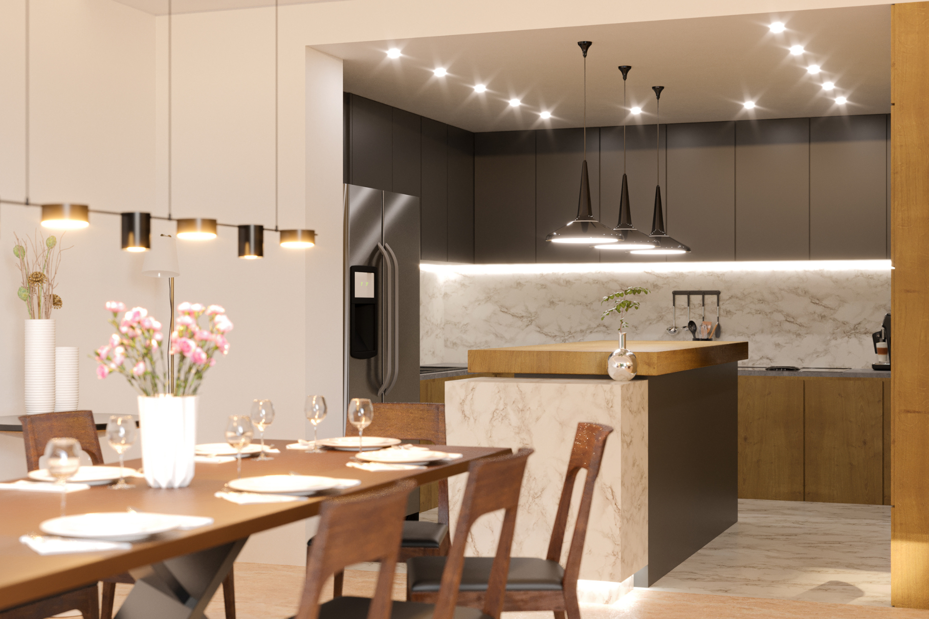 Pre-vacaciones: familia, bienestar y el hogar ideal.