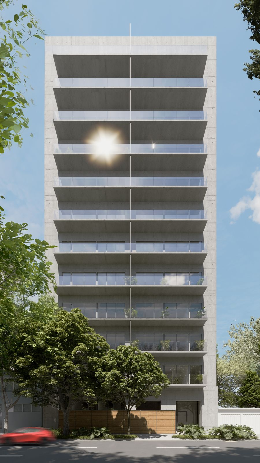 Imagen muestra del edificio de Parque México Archandel
