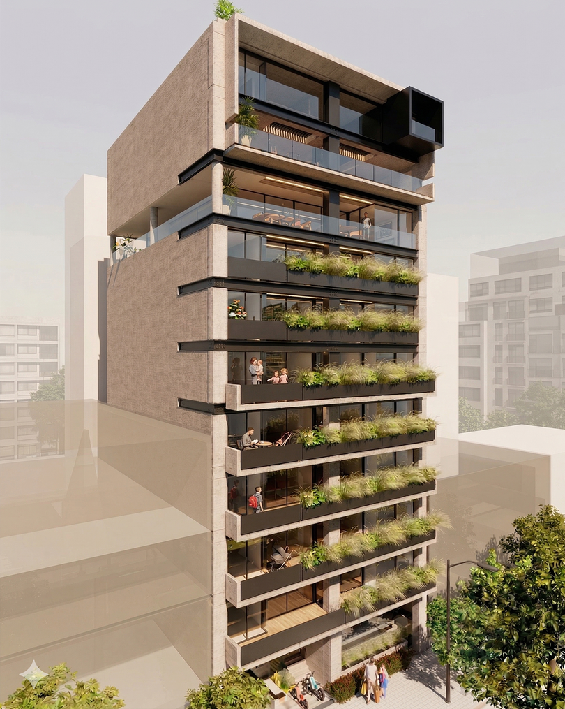 Imagen muestra del edificio de Parque México Archandel